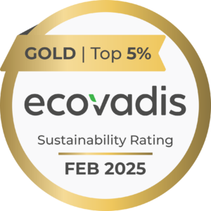 Gold Ecovadis Feb 2025