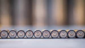 Imagen de unas pilas que simbolizan el almacenamiento de energía