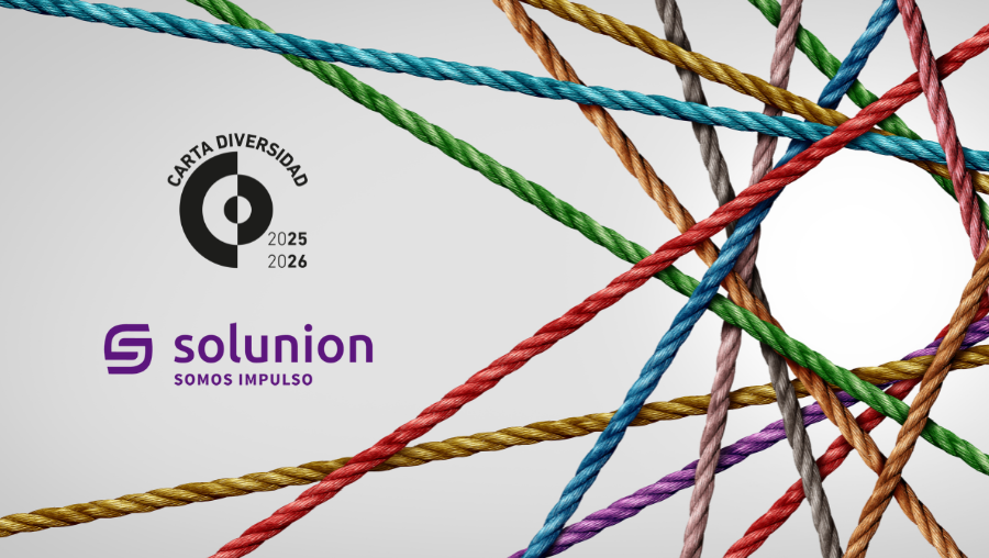 logos de solunion y de carta de la diversidad