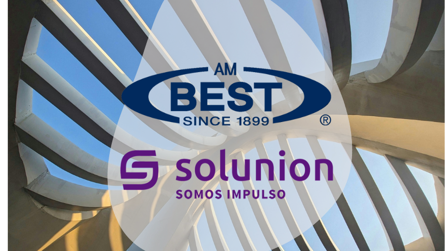 Logos de AM Best y Solunion