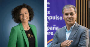 Marta Martínez, nueva Directora Corporativa de Riesgos, Información y Siniestros de Solunion, y Jorge Andrés Jiménez, nuevo Director de la Región Solunion-Allianz Trade for Multinationals
