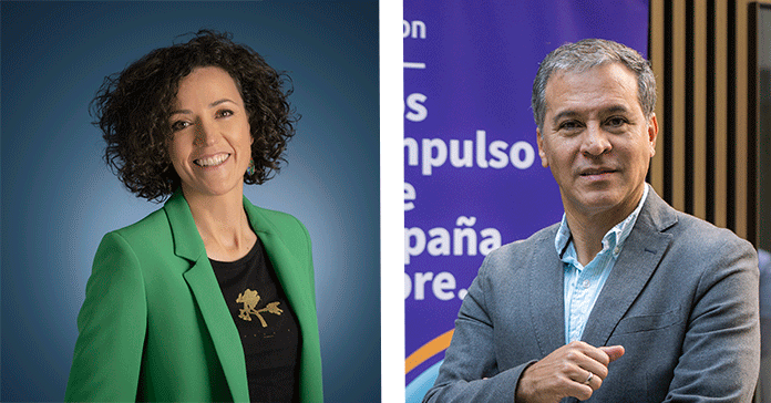 Marta Martínez, nueva Directora Corporativa de Riesgos, Información y Siniestros de Solunion, y Jorge Andrés Jiménez, nuevo Director de la Región Solunion-Allianz Trade for Multinationals